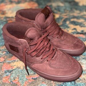 Vans Men's Maroon Sneakers